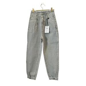 Insane Gene – Hi-Rise Balloon Jeans – Light Wash – 25